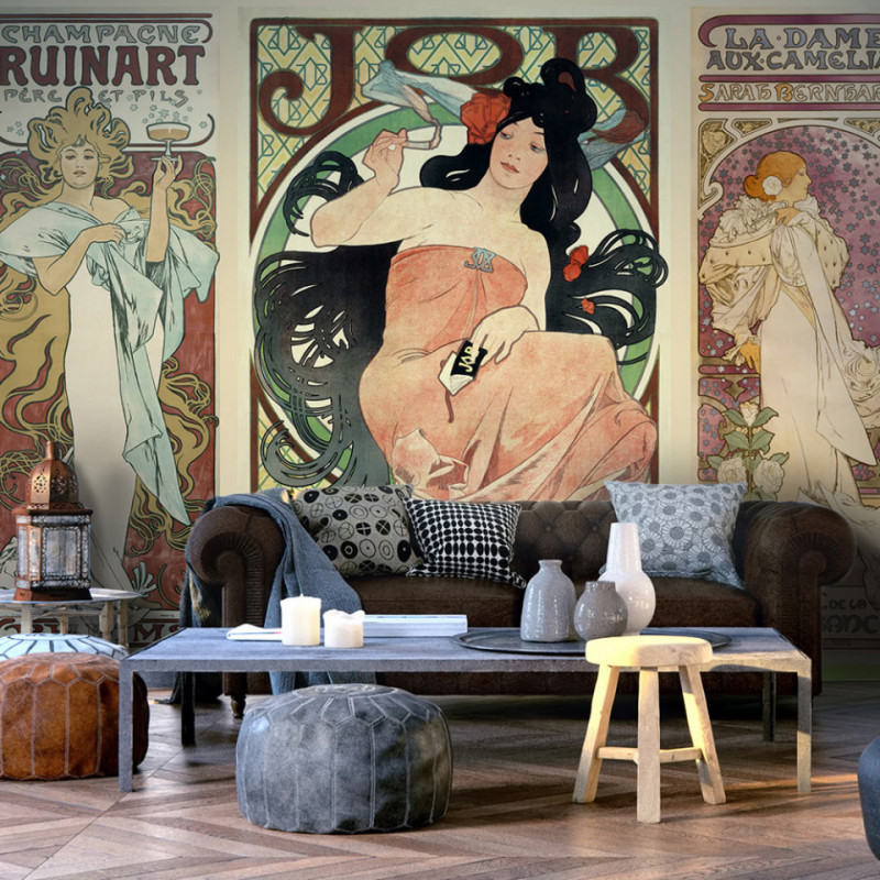 Fototapet - Alphonse Mucha. Women's