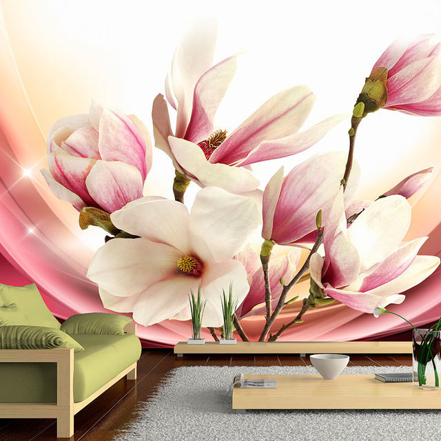Fototapet -  Magnolia In Rays