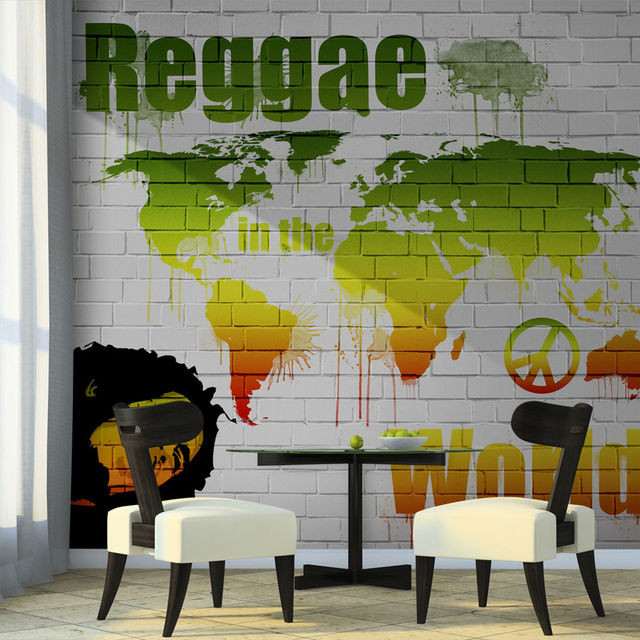 Fototapet - Reggae in the world