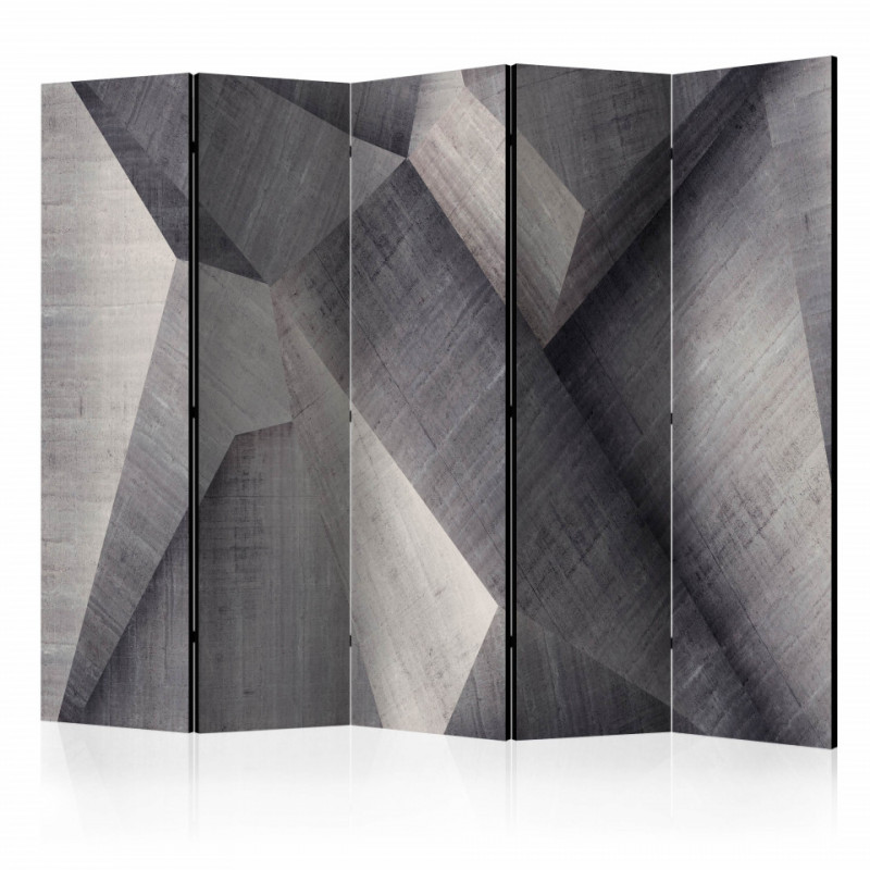Paravan - Abstract concrete blocks II [Room Dividers]