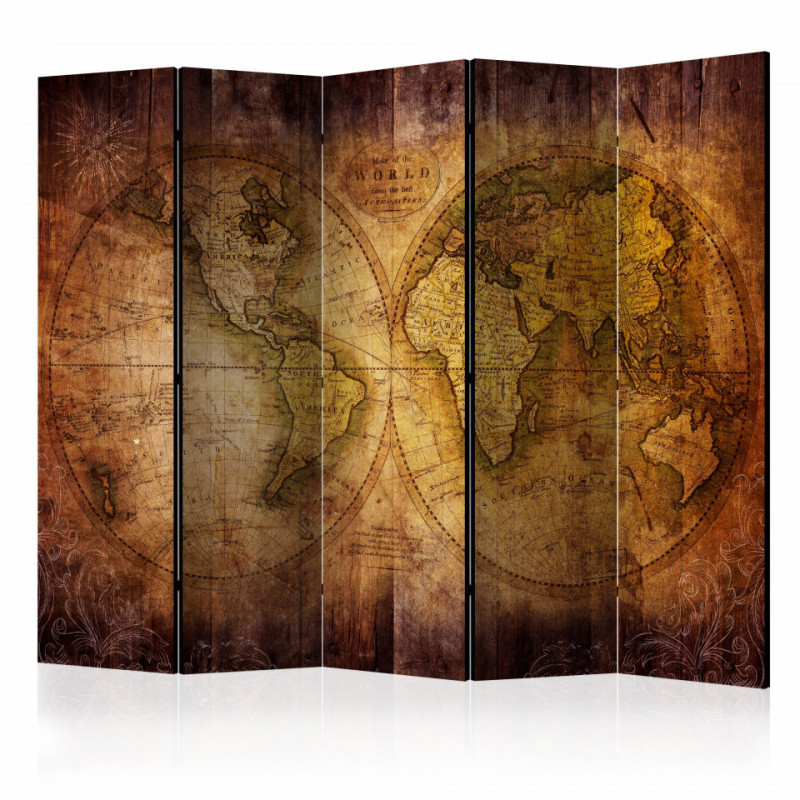 Paravan - World on old map II [Room Dividers]