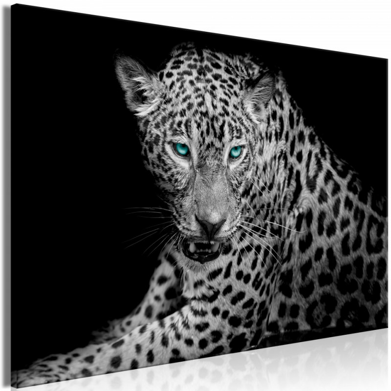 Tablou - Leopard Portrait (1 Part) Wide