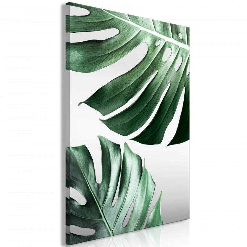 Tablou - Monstera Leaves (1 Part) Vertical