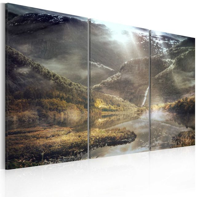 Tablou - The land of mists - triptych