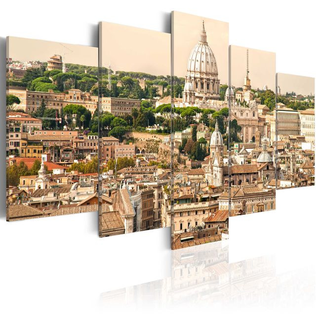 Tablou - The roofs of the Eternal City