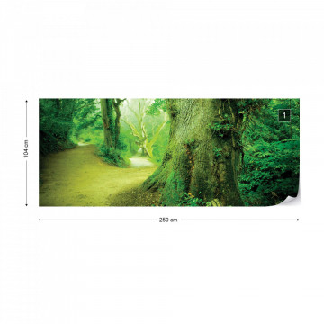 Forest Nature Trees Photo Wallpaper Wall Mural - Img 11