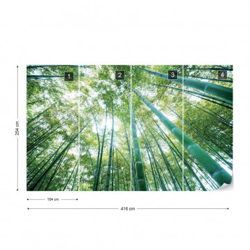 Forest Woods Photo Wallpaper Wall Mural - Img 4