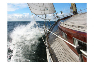 Fototapet - A boat in the sea - Img 2