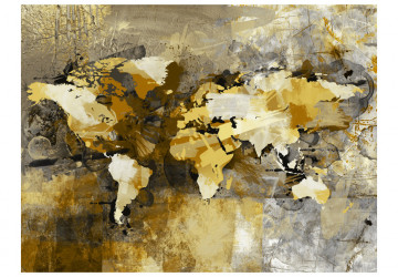 Fototapet - Artistic map of the World - Img 2