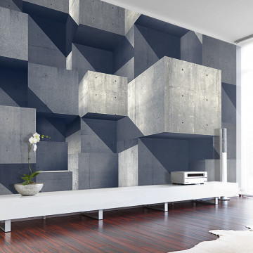 Fototapet - Concrete city - Img 1
