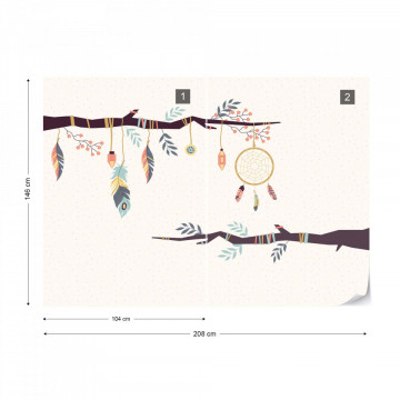 Fototapet - Decor Boho 14