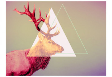 Fototapet - deer (graphic pattern) - Img 2