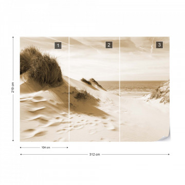Fototapet - Fereastră spre Mare – Sepia - Img 15