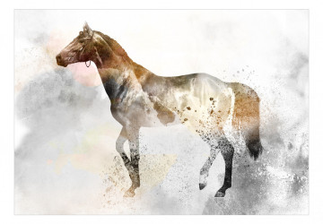 Fototapet - Fiery Steed - Img 2