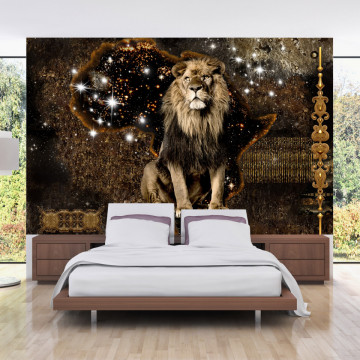 Fototapet - Golden Lion - Img 1