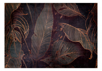 Fototapet - In a Maze of Leaves - Third Variant - Img 2