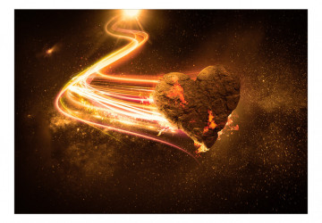 Fototapet - Love Meteorite (Orange) - Img 2
