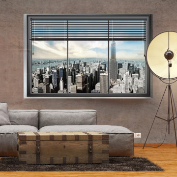 Fototapet - New York window - Img 1
