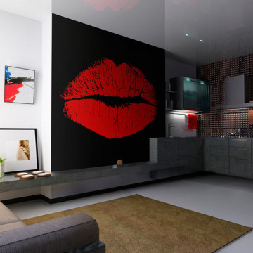 Fototapet - Sensual lips - Img 1
