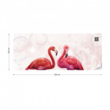 Fototapet Tropical Flamingo - Img 13
