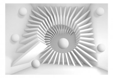 Fototapet - White jigsaw - Img 4