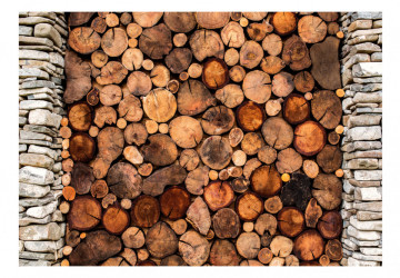 Fototapet - Wooden Gate - Img 2