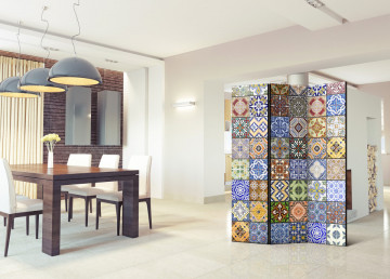 Paravan - Colorful Mosaic [Room Dividers] - Img 2