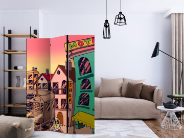 Paravan - Morning in a city [Room Dividers] - Img 2
