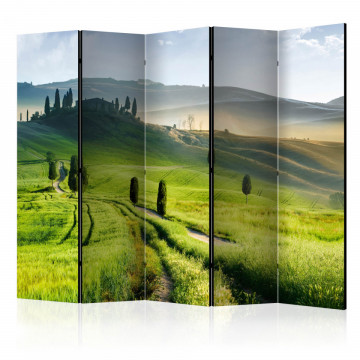 Paravan - Morning in the countryside II [Room Dividers] - Img 1