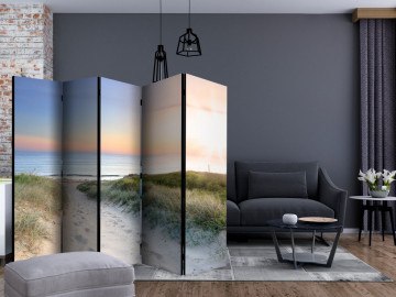 Paravan - Morning walk on the beach II [Room Dividers] - Img 2