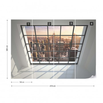 Penthouse Window New York View - Img 3