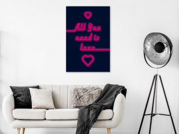Tablou - All You Need Is Love (1 Part) Vertical - Img 1