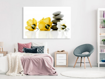 Tablou - Calm Mallow (1 Part) Wide Yellow - Img 2