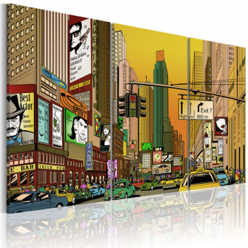 Tablou - Cartoon NYC - Img 1