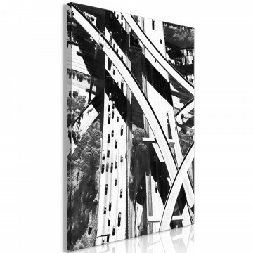 Tablou - City Geometry (1 Part) Vertical - Img 1