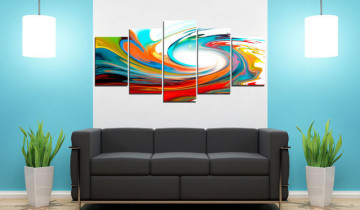 Tablou - Colorful swirl - Img 2