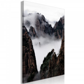 Tablou - Fog Over Huang Shan (1 Part) Vertical - Img 1