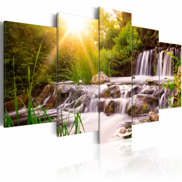 Tablou - Forest Waterfall - Img 1