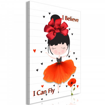 Tablou - I Believe I Can Fly (1 Part) Vertical - Img 1