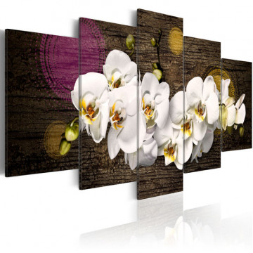 Tablou - Like a white cloud - 5 pieces - Img 1