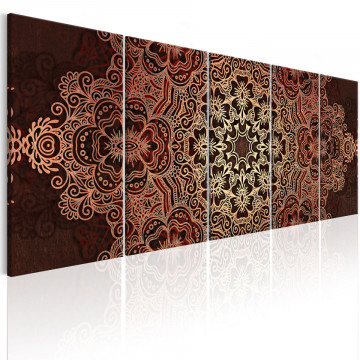 Tablou - Mandala: Flower Bouquet - Img 1