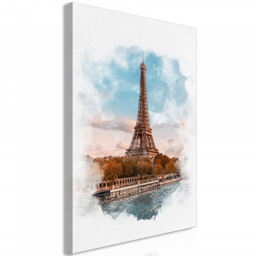 Tablou - Paris View (1 Part) Vertical - Img 1