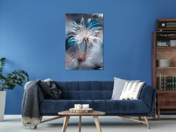 Tablou - Plant in Blues (1 Part) Vertical - Img 1