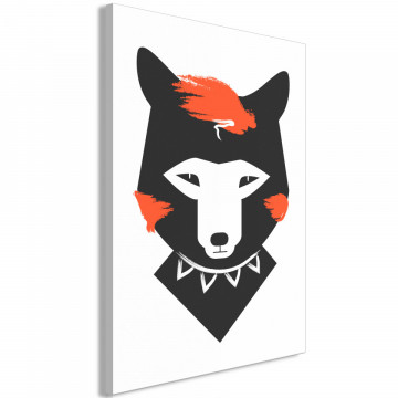 Tablou - Polite Fox (1 Part) Vertical - Img 2