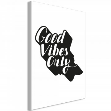 Tablou - Positive Vibes (1 Part) Vertical - Img 1