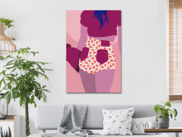 Tablou - Strawberries Shorts (1 Part) Vertical - Img 2