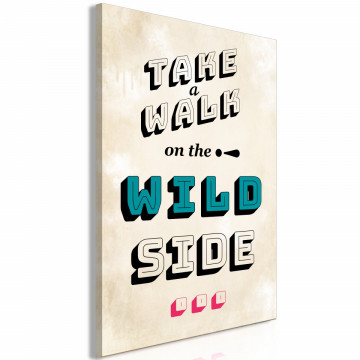 Tablou - Take Walk on the Wild Side (1 Part) Vertical - Img 2