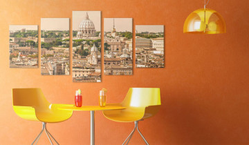 Tablou - The roofs of the Eternal City - Img 4
