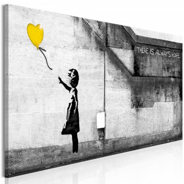 Tablou - There is Always Hope (1 Part) Narrow Yellow - Img 1