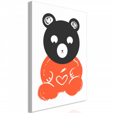 Tablou - Thoughtful Bear (1 Part) Vertical - Img 2